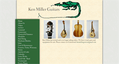 Desktop Screenshot of kenmillerguitars.com